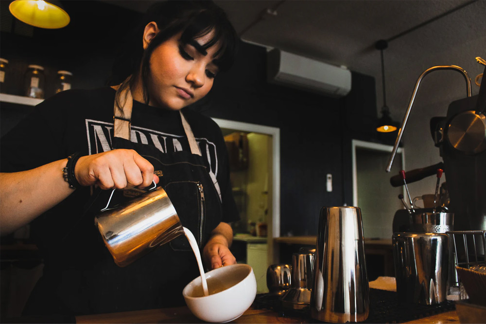 Coffee team building event