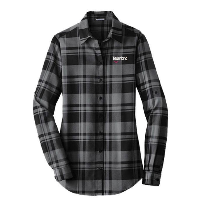 Port Authority® Ladies Plaid Flannel