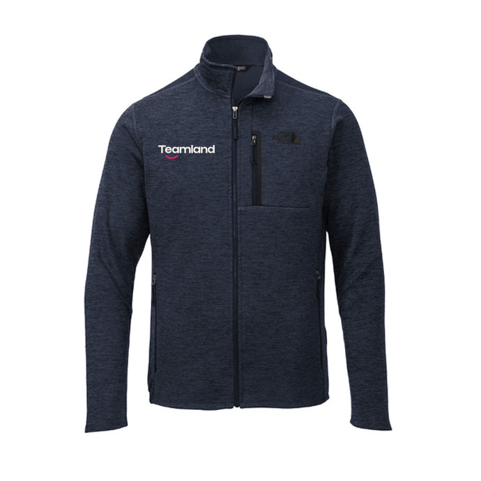 The North Face Skyline Full-Zip Fleece Jacket Brand Logo