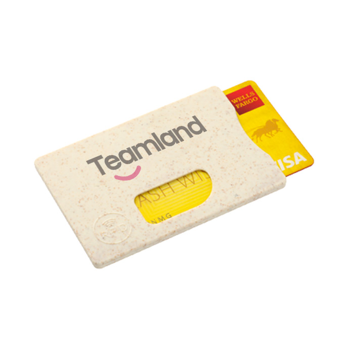 Wheat Straw RFID Card Holder