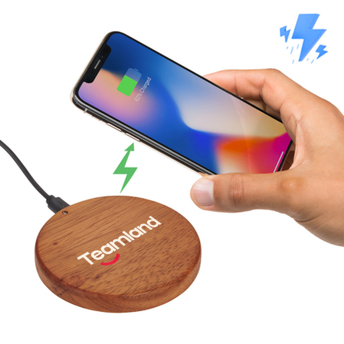 Bora Wooden Wireless Charging Pad