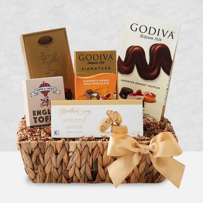 Ghirardelli and Godiva Golden Treasure