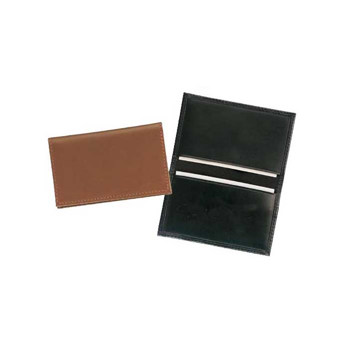Business Card Case in Leather