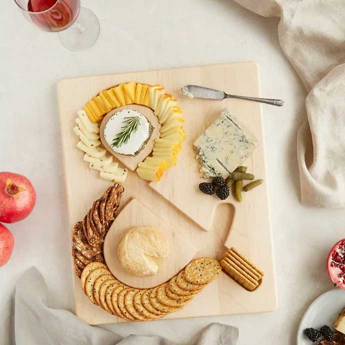 Cheese & Crackers Serving Board