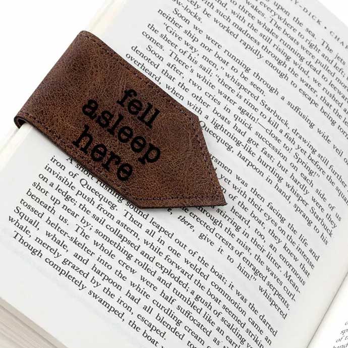 Fell Asleep Here Magnetic Bookmark