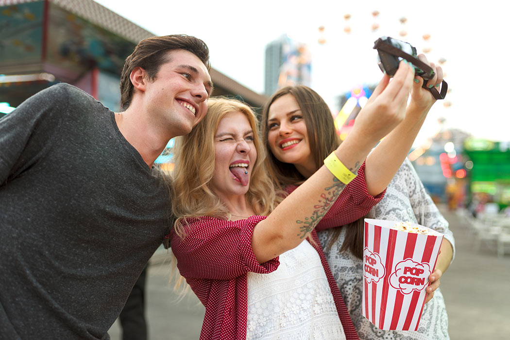 Carnival Games Group taking selfie