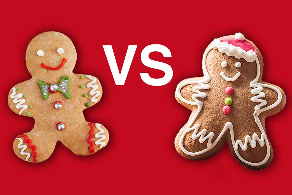 Teamland Gingerbread of Greatness cookies
