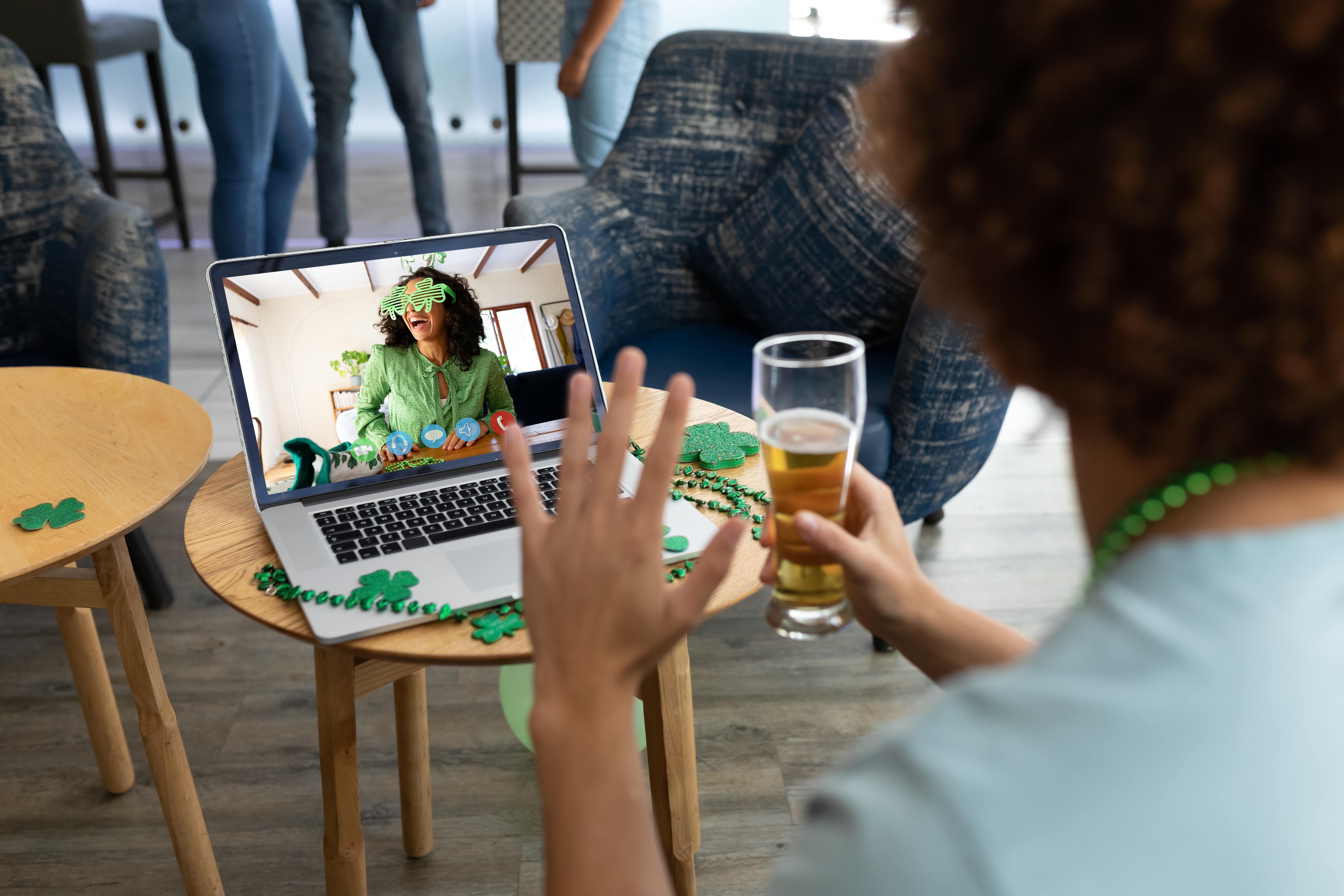 Celebrating St. Patrick's Day virtually